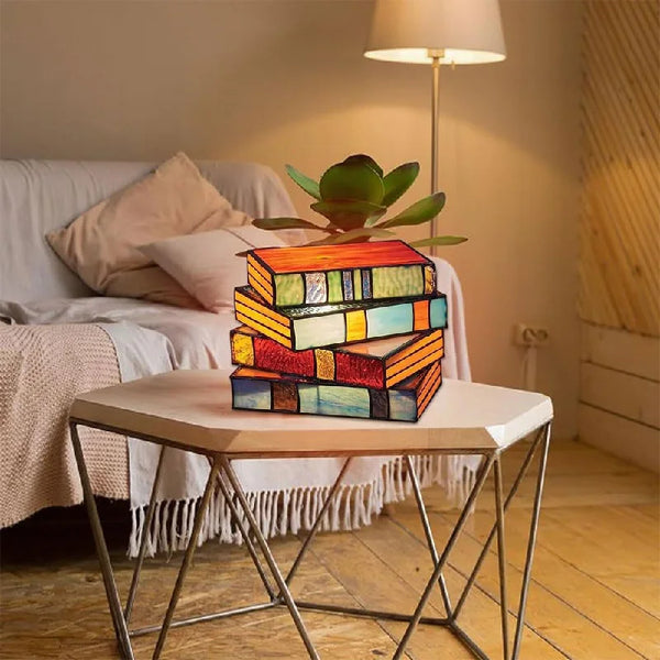 Dekofin™  Stacked Books Lamp