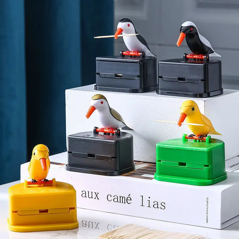 Dekofin™  Cute Little Bird Toothpick Container (Automatic)