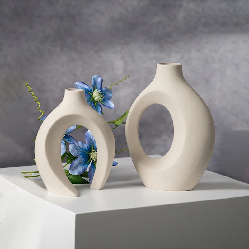 DEKOFIN™  2 ceramic vase ornaments