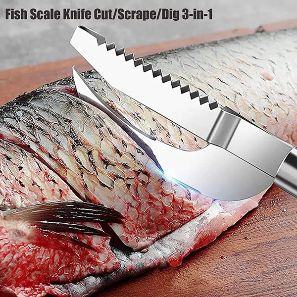 DEKOFIN™  3 In 1 Fish Scale Knife